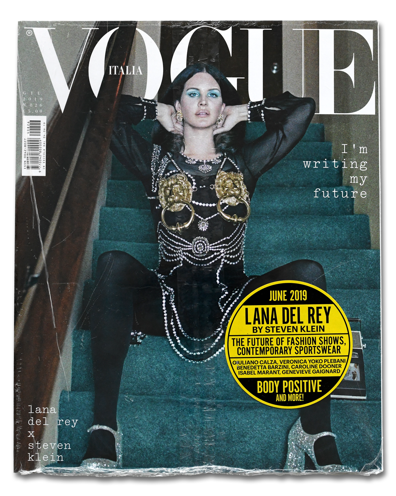 Vogue Italia, June 2019, Lana Del Rey by Steven Klein [Sealed]