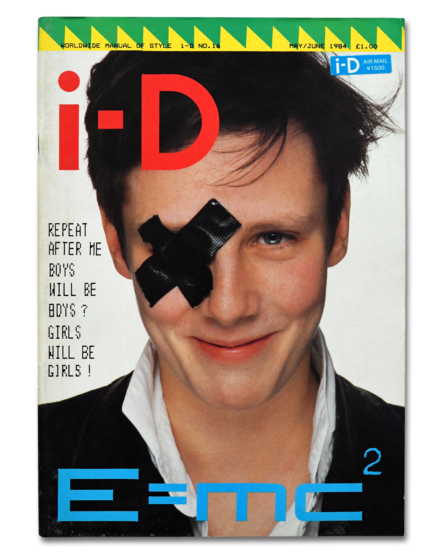 i-D No. 16, 1984<br>E=mc2